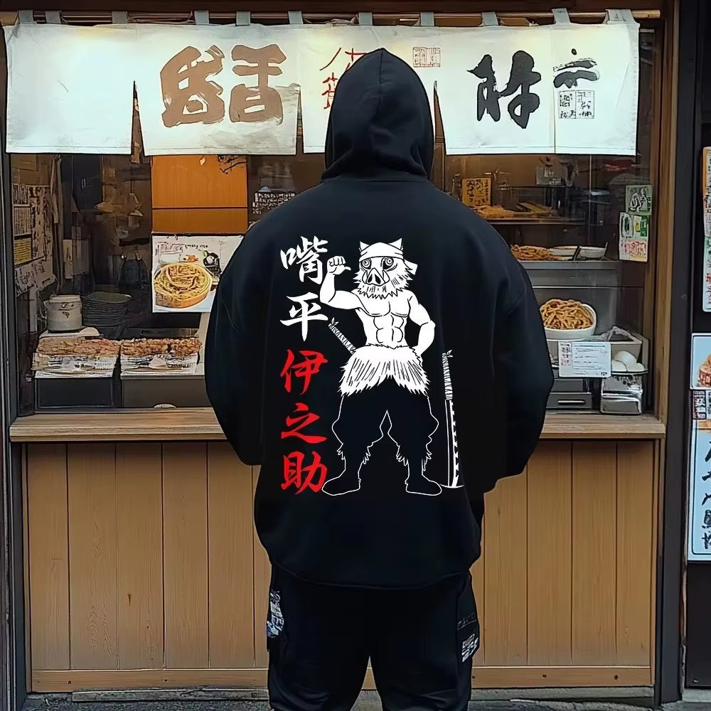 Demon Slayer Hoodie, Box fit