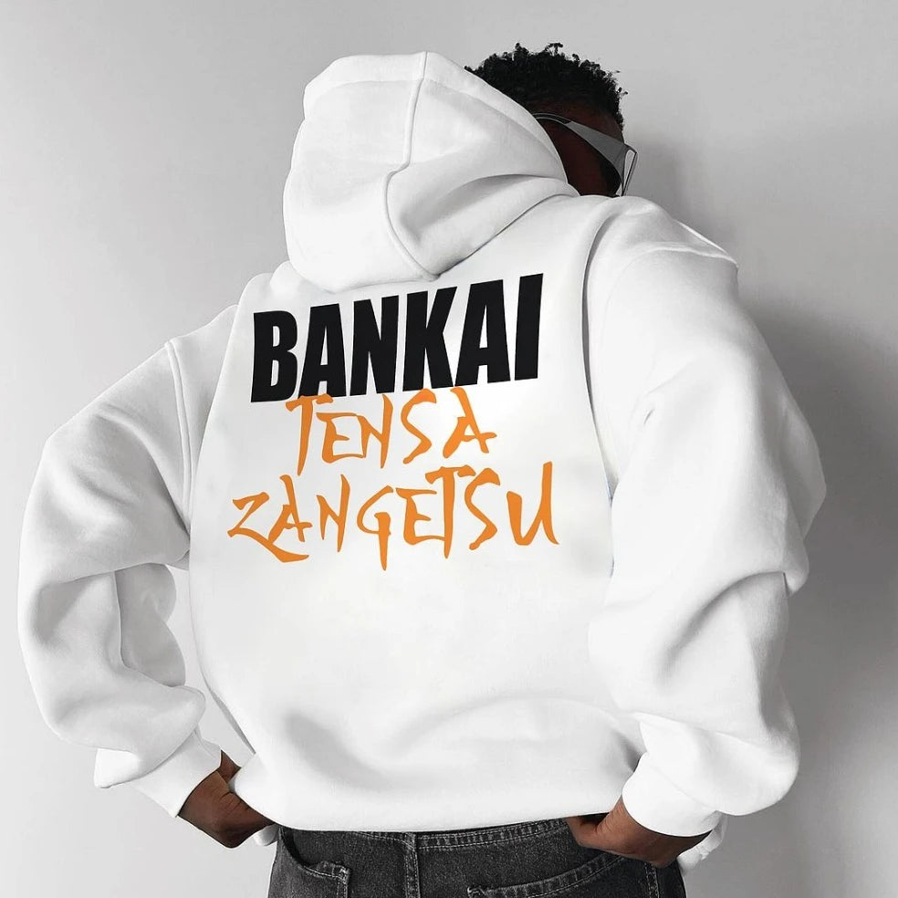 Bankai Oversized Hoodies, Box fit, Square Hood