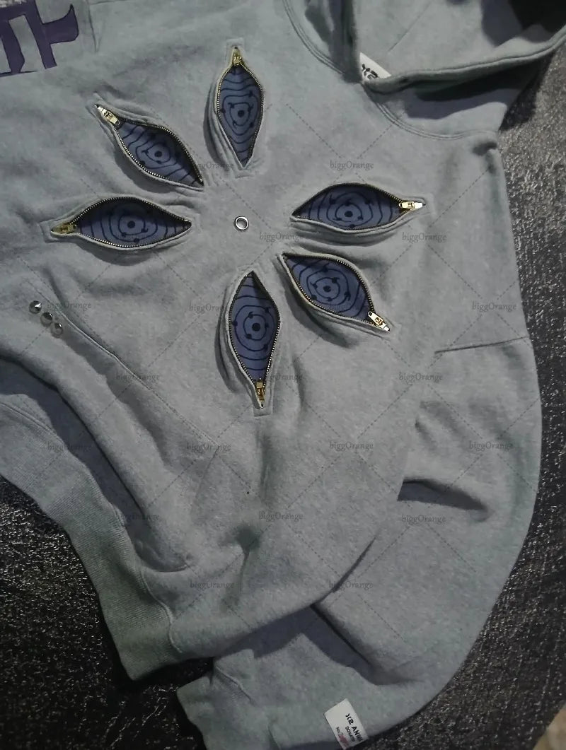 Harajaku Six Eyes Hoodie, Naruto Inspired