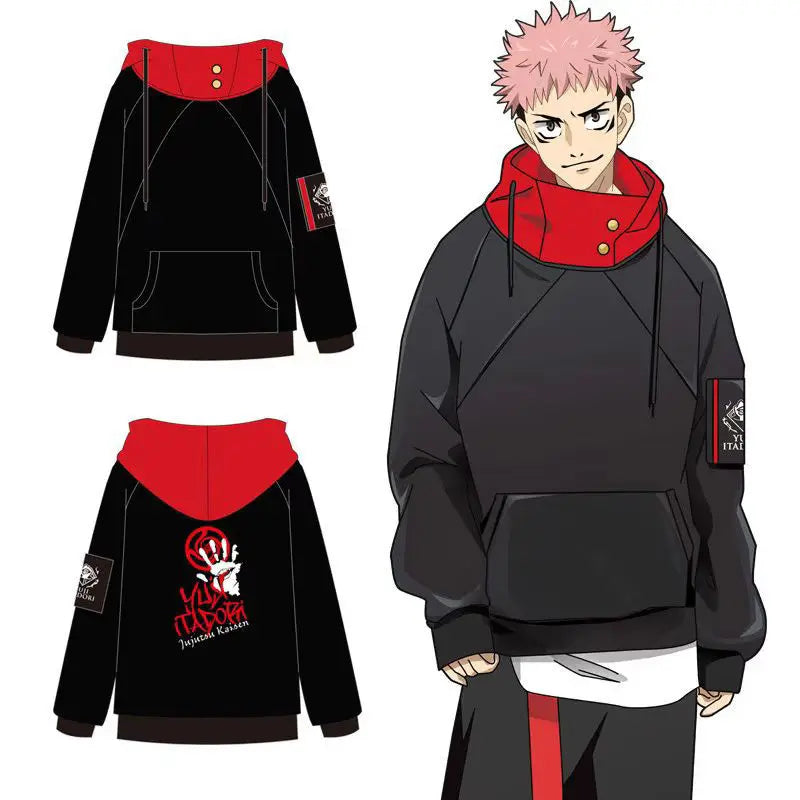 Jujutsu Kaisen, Yuji Itadori Inspired Hoodie