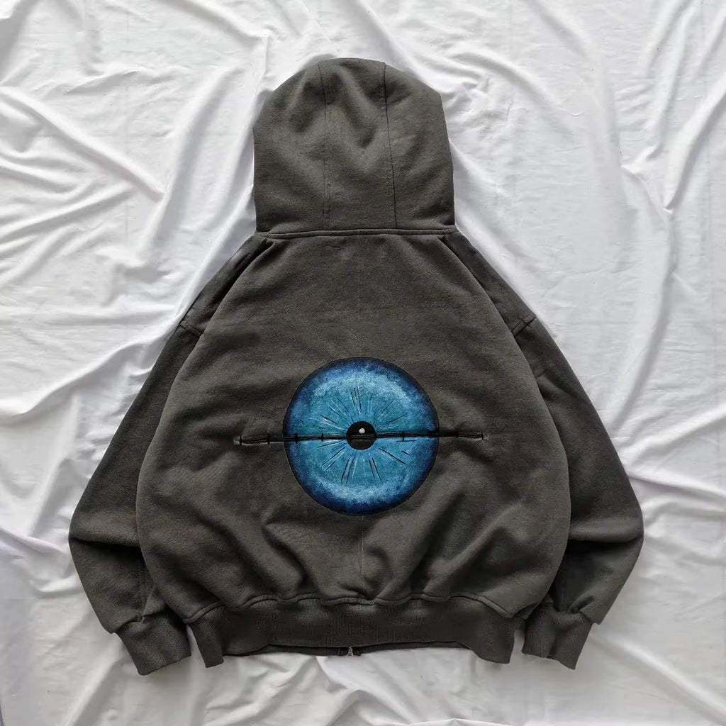 Harajuku Six Eyes Hoodie, Satoru Gojo Inspired