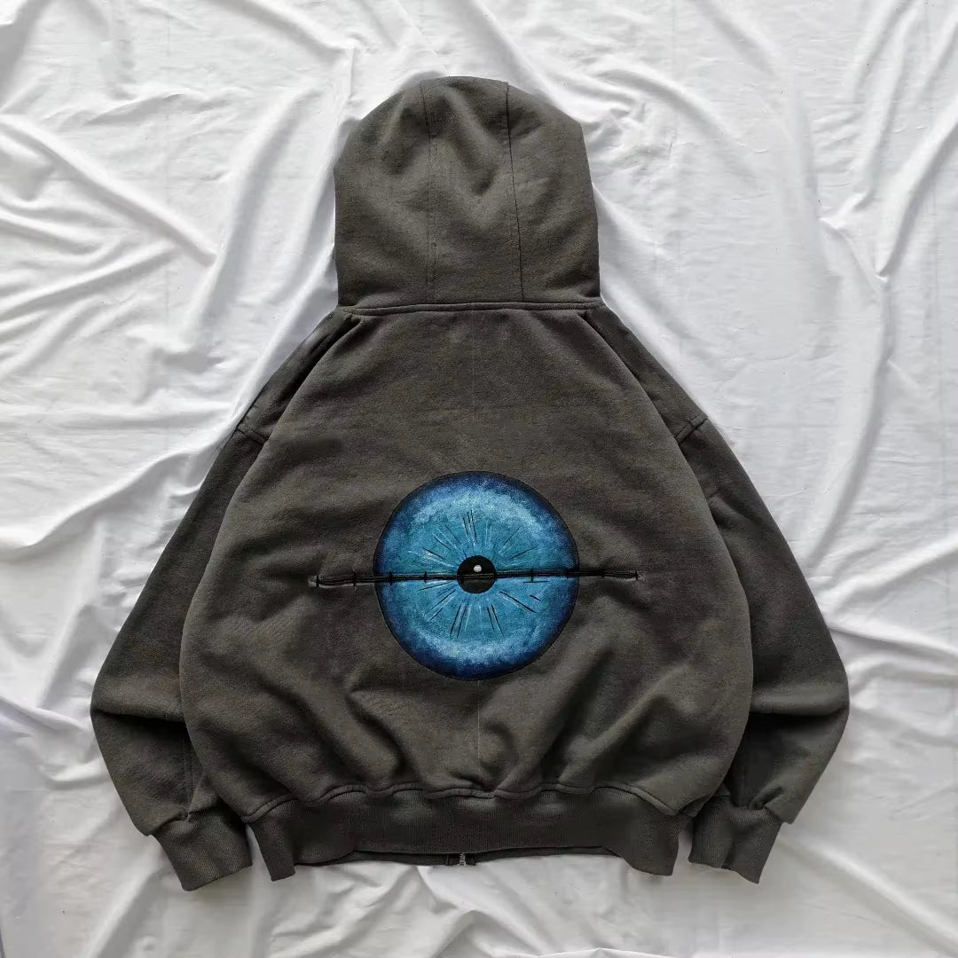 Harajuku Six Eyes Hoodie, Satoru Gojo Inspired